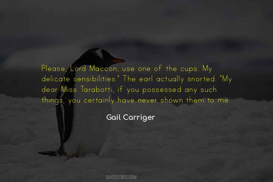 Quotes About Maccon #904569