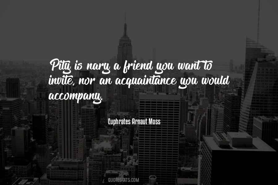 Friend Or Acquaintance Quotes #564213