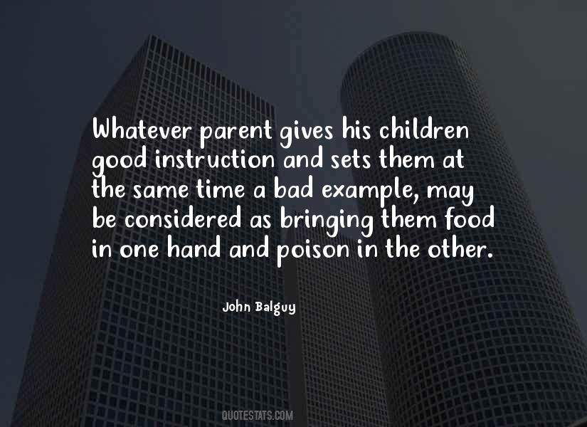 Be The Example Quotes #1081349