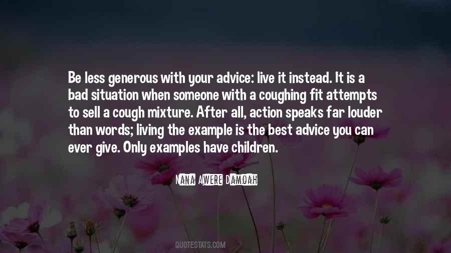 Be The Example Quotes #1267989