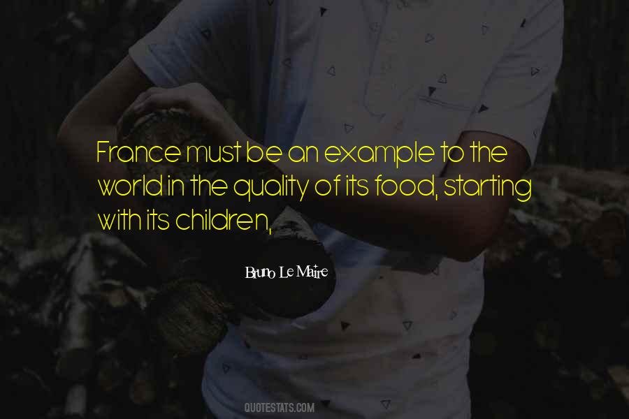 Be The Example Quotes #217828