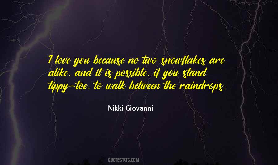 Between The Raindrops Quotes #518571