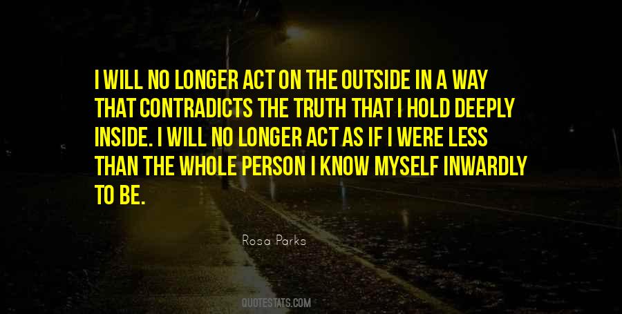 Whole Person Quotes #1480171