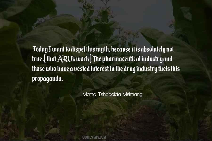 Tshabalala Msimang Quotes #1154047
