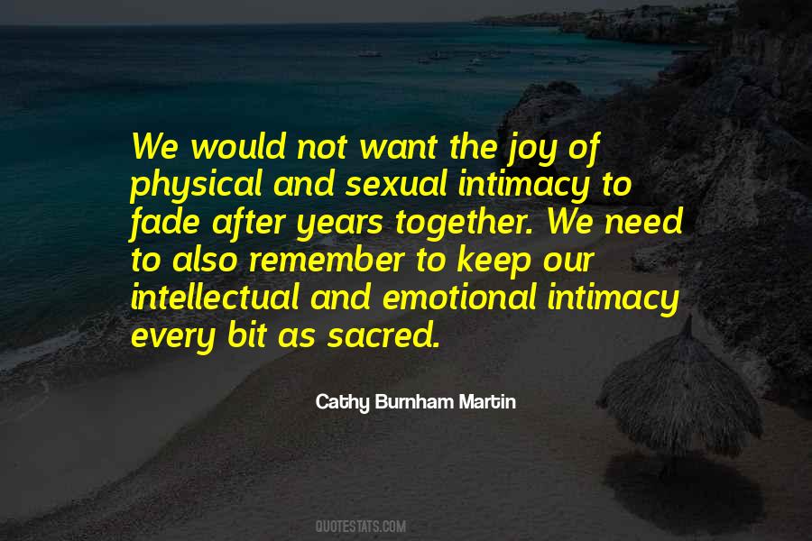 Sexual Intimacy Quotes #1195524