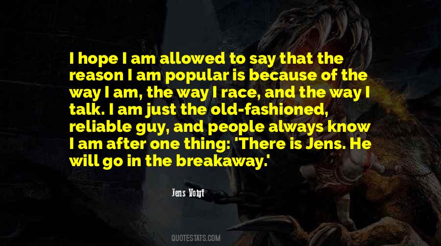Reliable People Quotes #287569