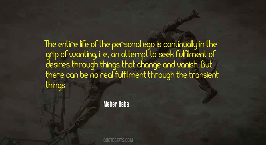 Life And Fulfilment Quotes #968983