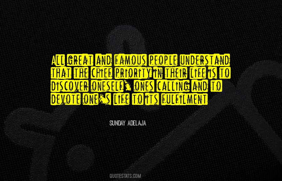 Life And Fulfilment Quotes #981683