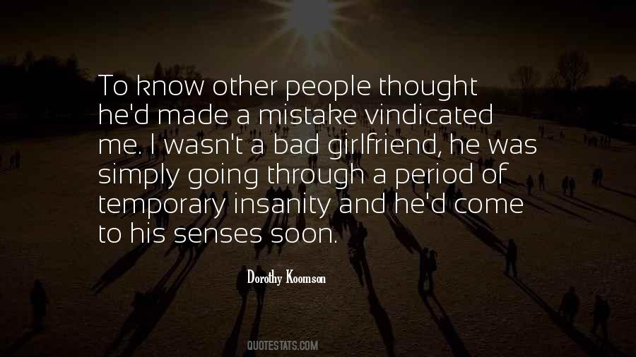 Other Senses Quotes #886474