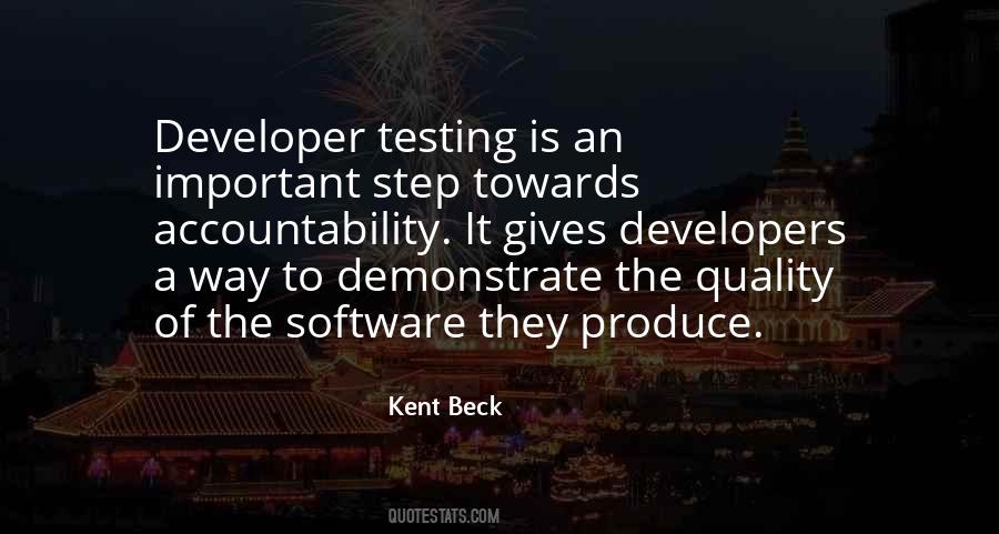 Testing To Quotes #464917