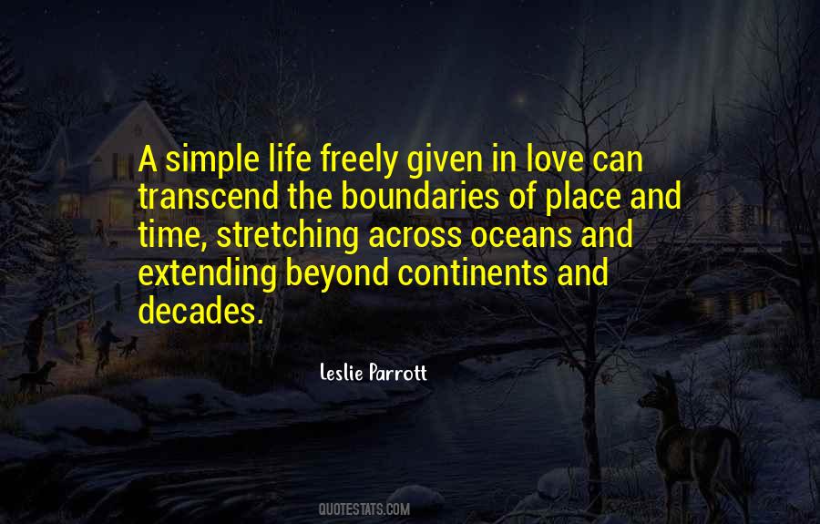 Beyond All Boundaries Quotes #1058224