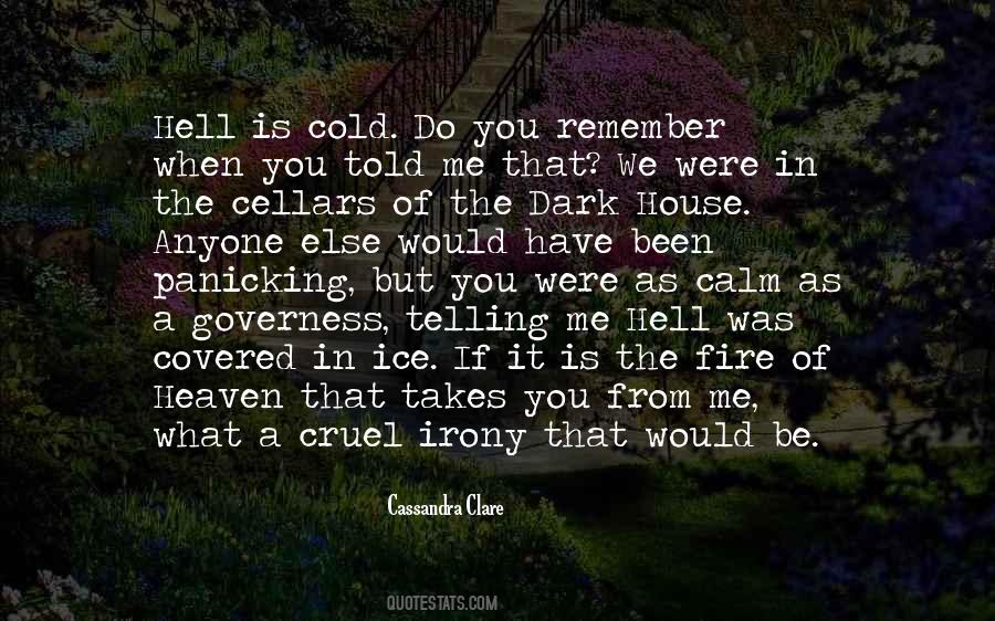 Cruel Irony Quotes #422473