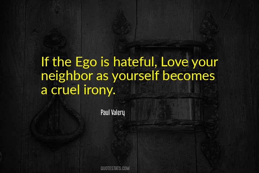 Cruel Irony Quotes #761432