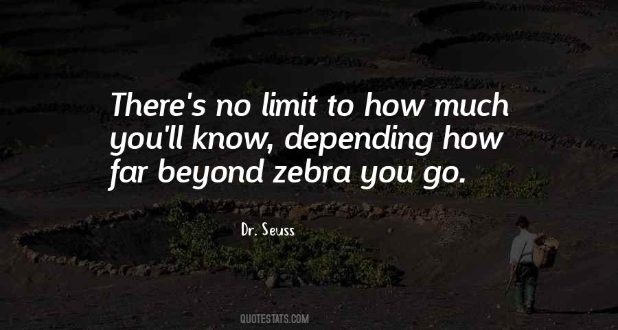 Beyond Limit Quotes #174836