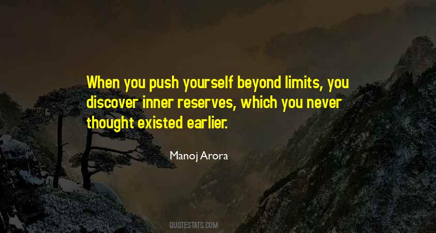 Beyond Limits Quotes #436138