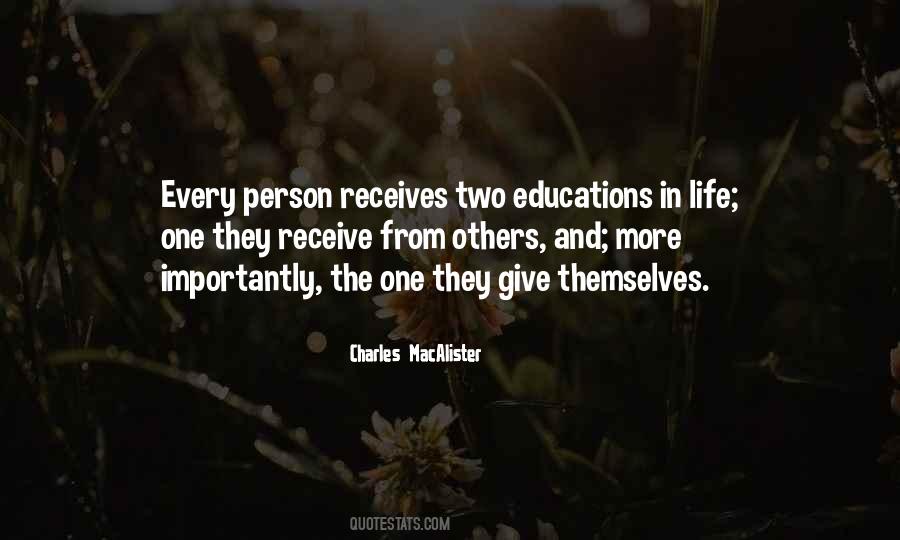 Quotes About Macalister #1423729