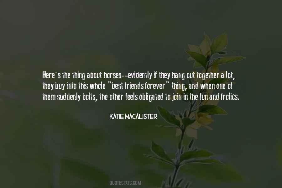 Quotes About Macalister #894435