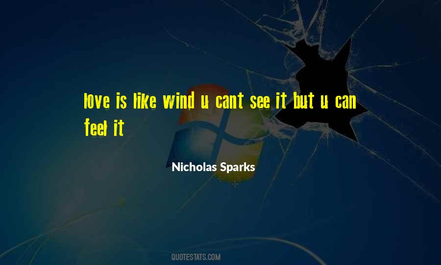 See Me Nicholas Sparks Quotes #829224