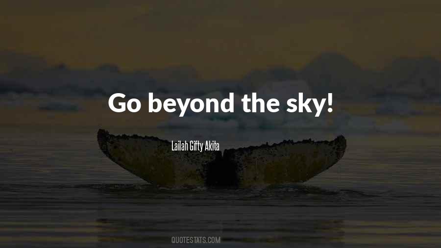 Beyond The Sky Quotes #1421116