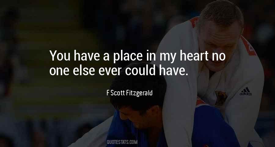 Place In Heart Quotes #143816