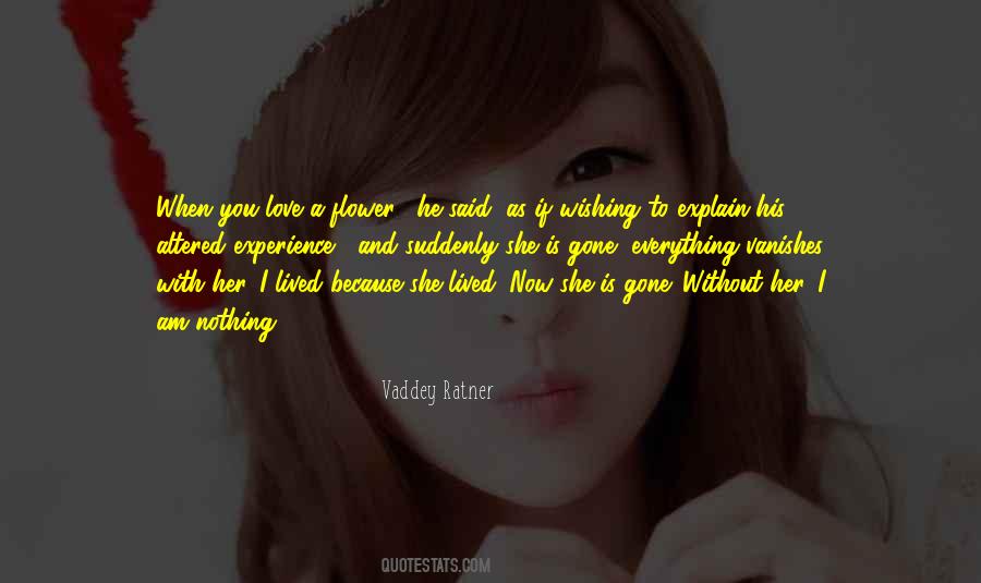 Love Vanishes Quotes #1608218