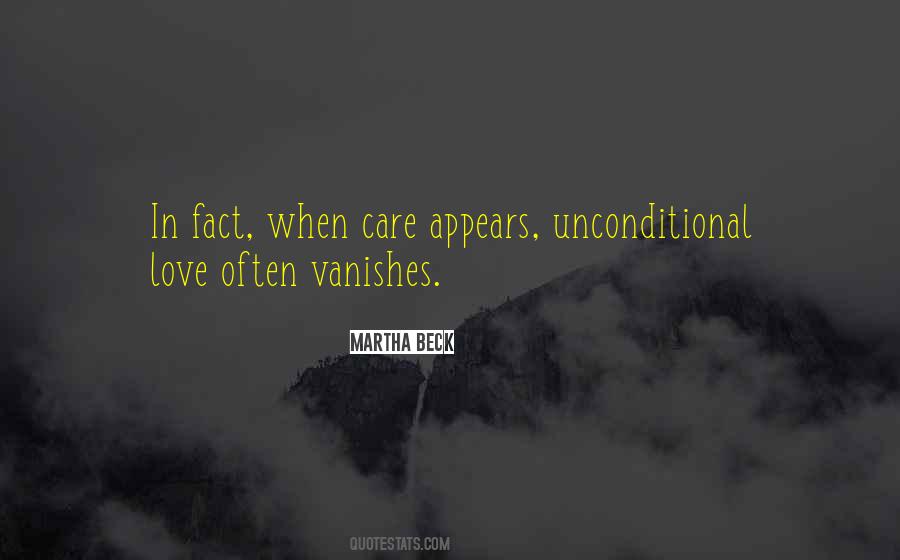 Love Vanishes Quotes #909510