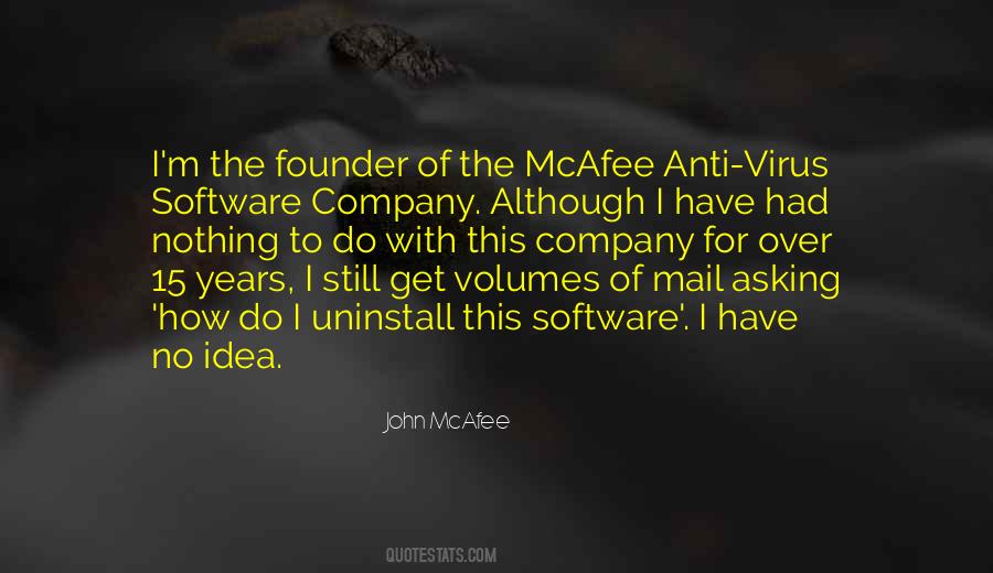 Mcafee Software Quotes #700969