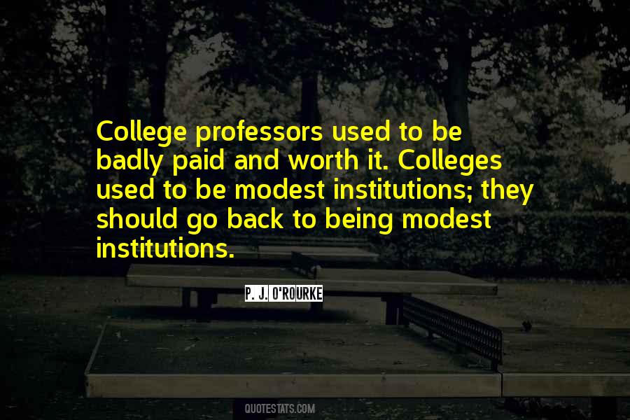 College Not Being Worth It Quotes #1259732