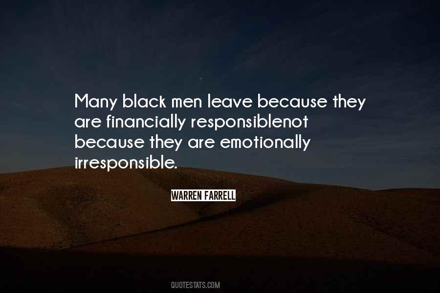 Men Black Quotes #223334