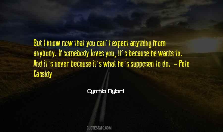 Know What To Expect Quotes #110351