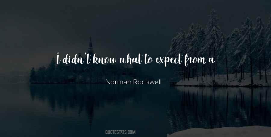 Know What To Expect Quotes #889394