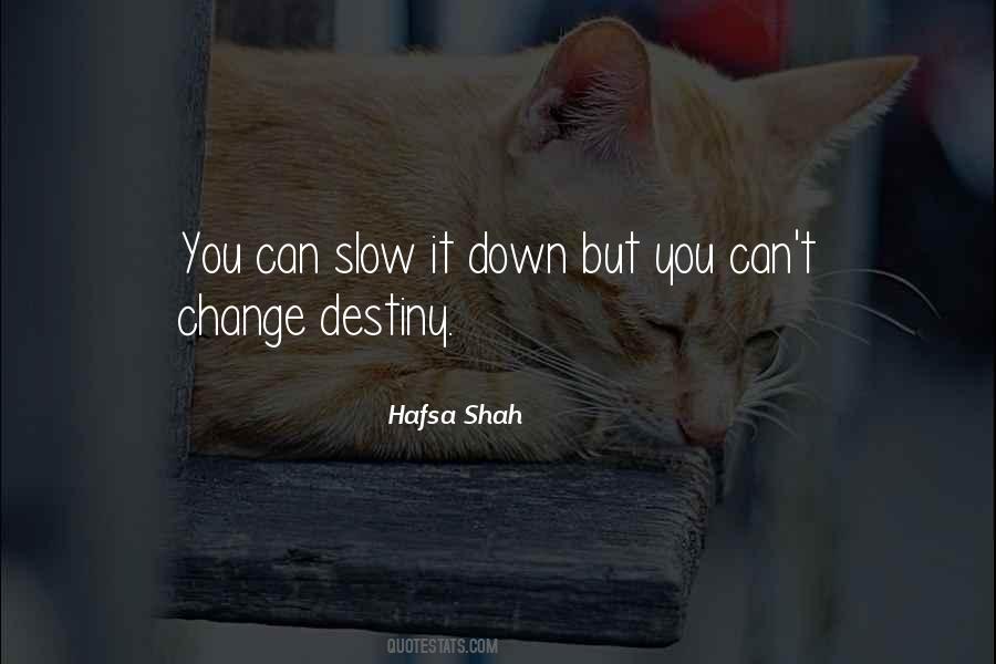 Change Destiny Quotes #1008007