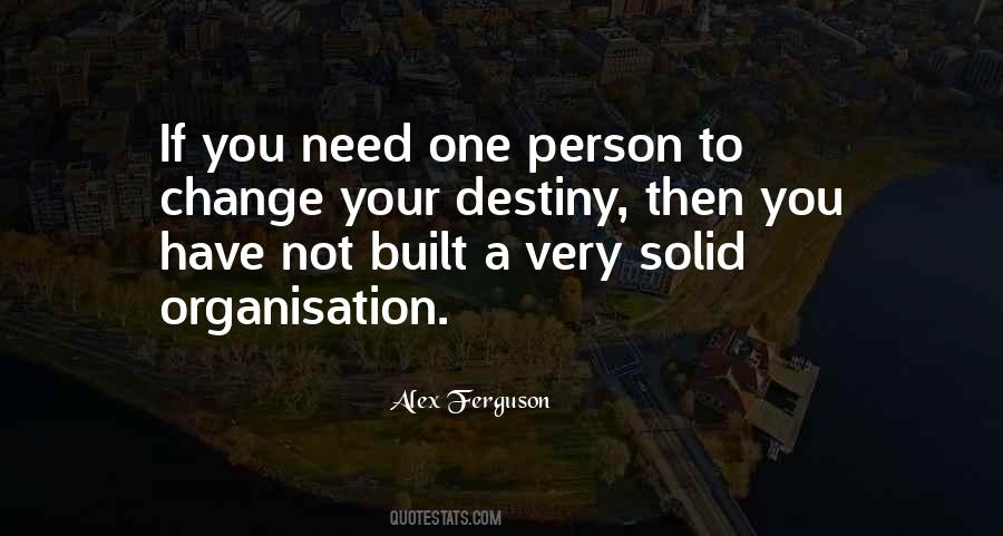 Change Destiny Quotes #614081