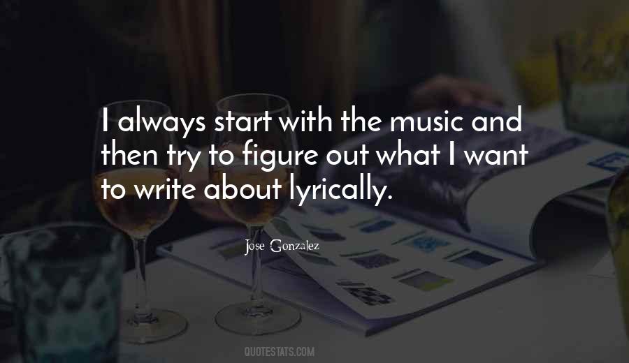 Quotes About Lyrically #1549887