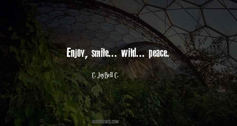Smile Happiness Peace Quotes #1656710
