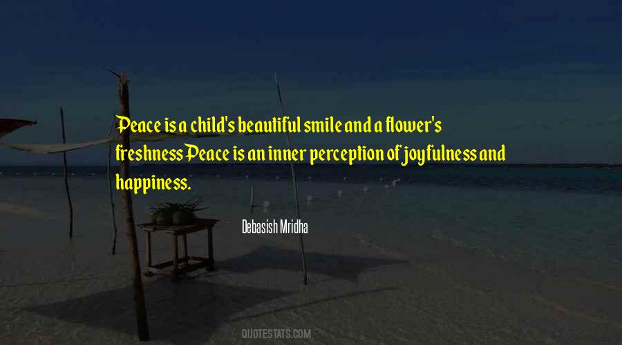 Smile Happiness Peace Quotes #318613