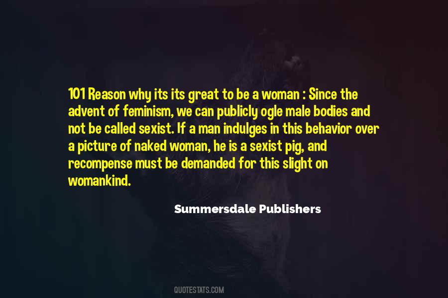 Feminism Womanhood Quotes #1818800