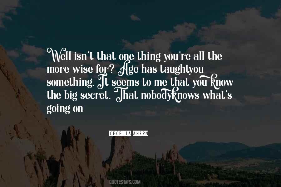 Wise Age Quotes #1279847