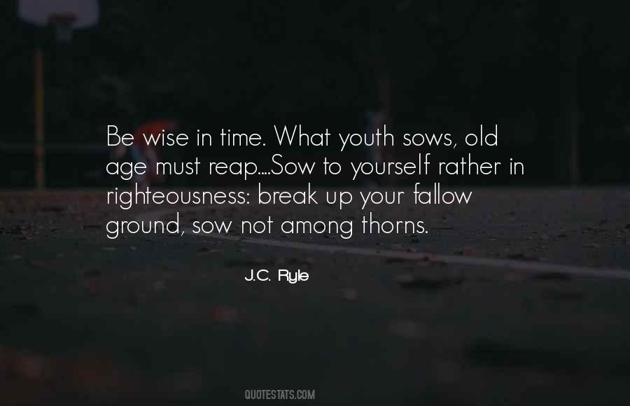 Wise Age Quotes #1290925