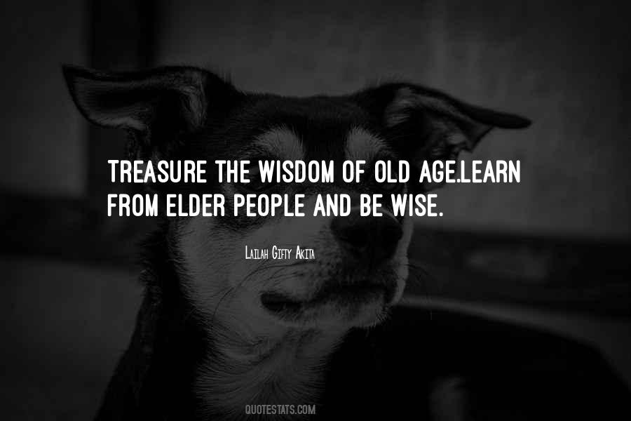 Wise Age Quotes #767239