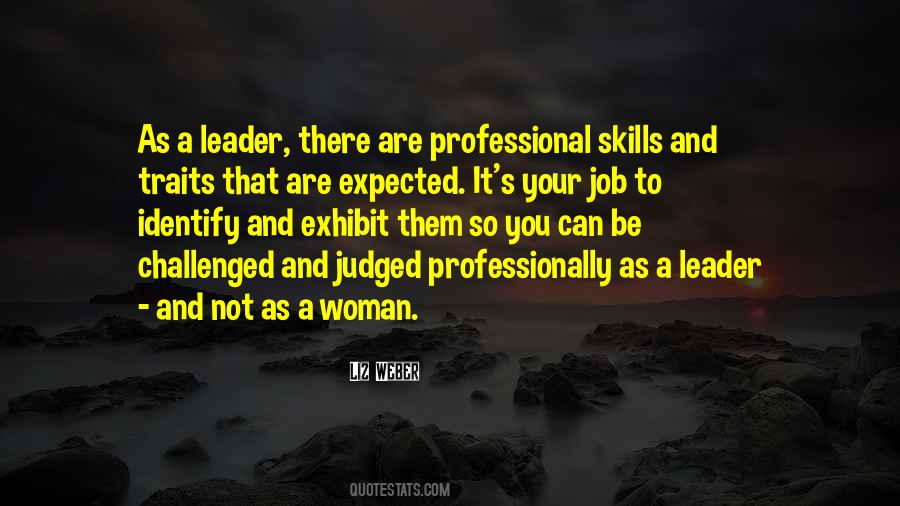 Woman Leader Quotes #1270696