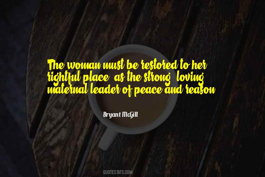 Woman Leader Quotes #1725980