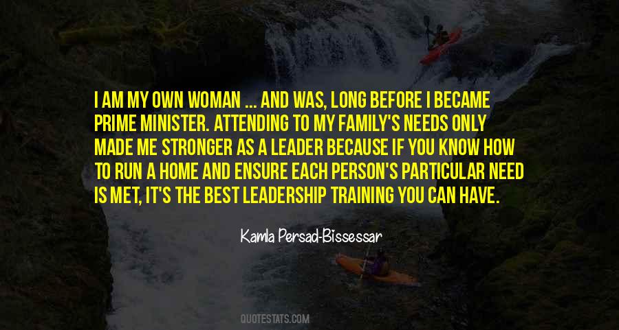 Woman Leader Quotes #19508