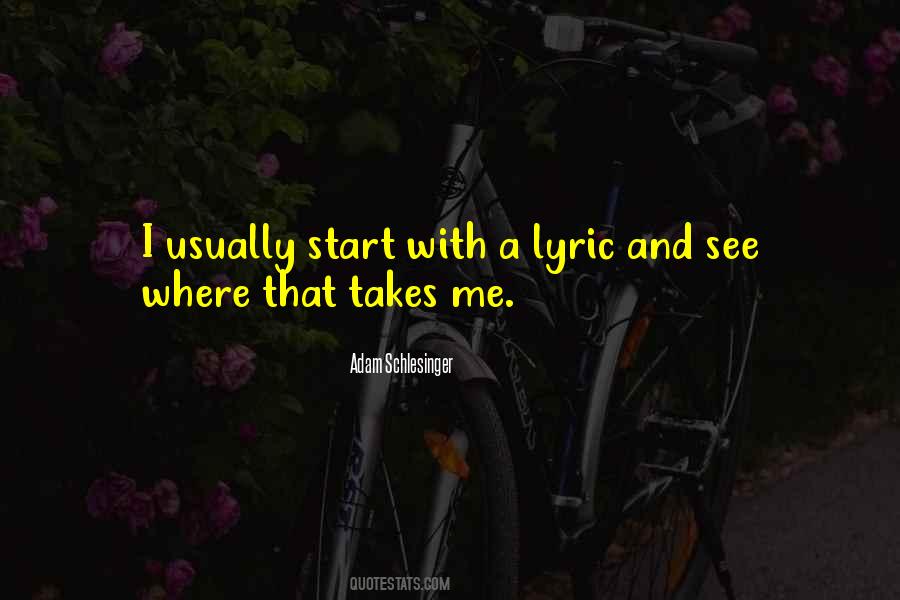 Quotes About Lyric #1042038