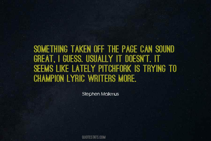 Quotes About Lyric #389320 Quotes About Lyric #389320