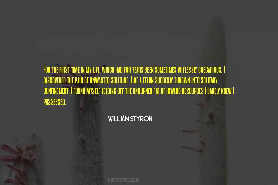 The Solitary Life Quotes #179366