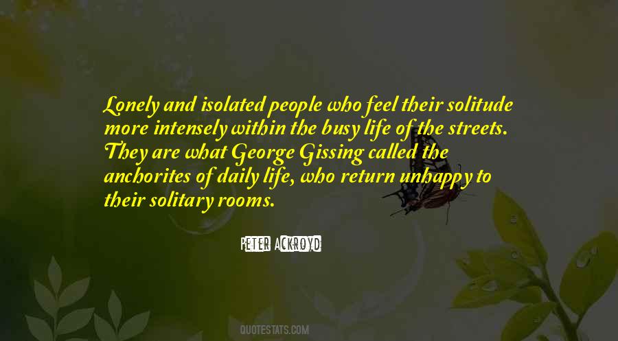 The Solitary Life Quotes #498698