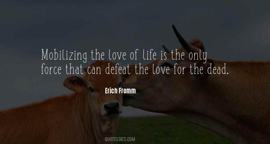 The Love Of Life Quotes #1284503