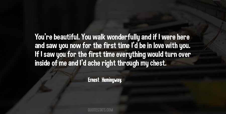 You Were My First Love Quotes #559019