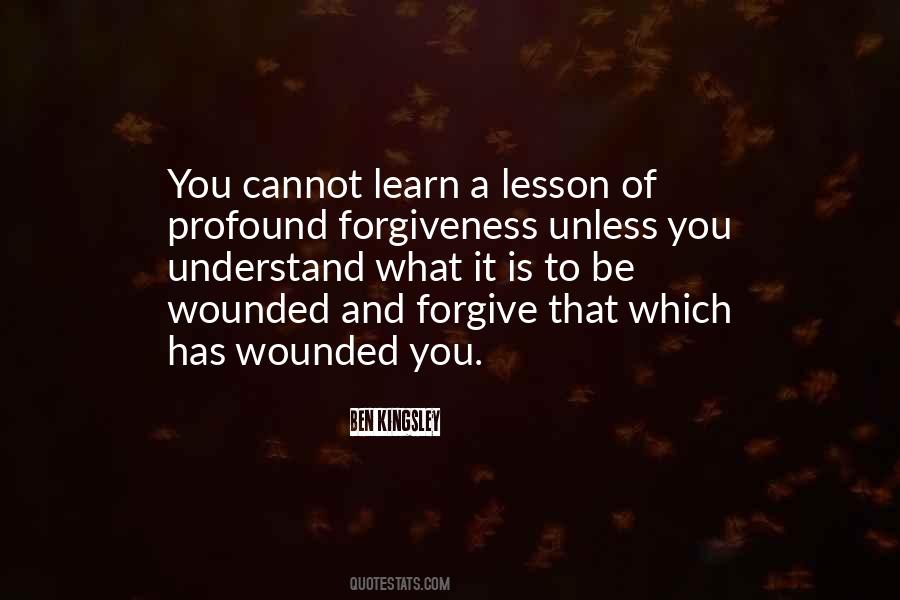 I Forgive But I Also Learn A Lesson Quotes #776003